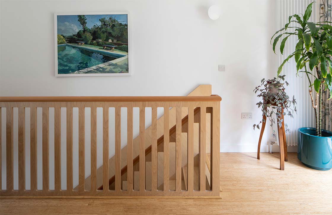 Bamboo flooring features in the certified passive Cannock Mill co-housing scheme in Colchester, published in issue 40 of Passive House Plus. Photo: Adelina Iliev
