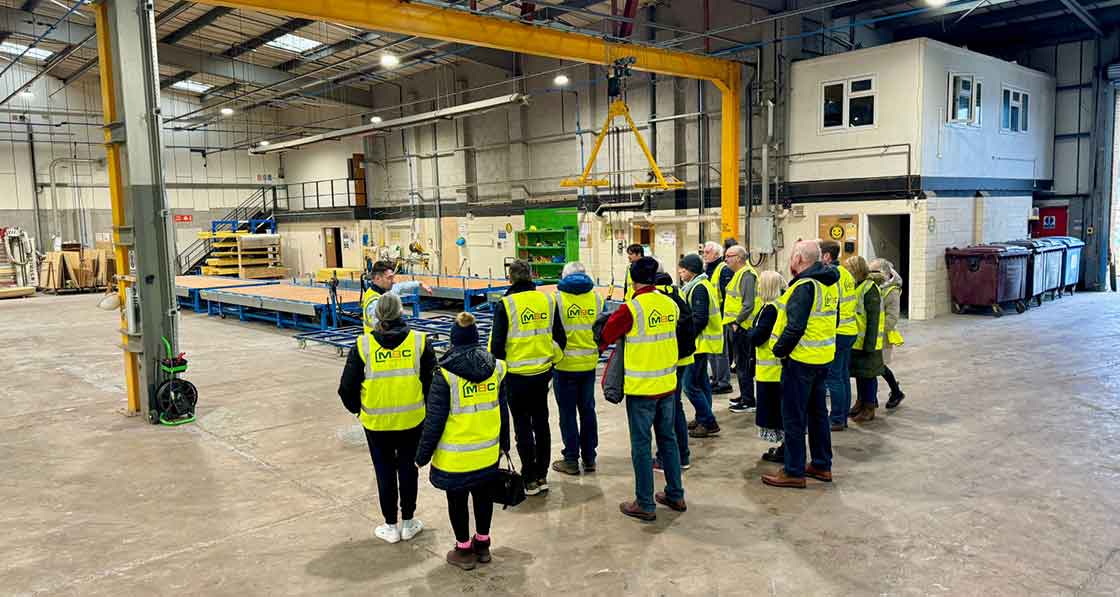 An open day at MBC’s factory in Gloucestershire