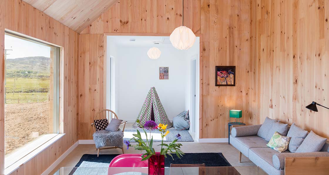 Scottish isle eco cottages need no central heating 05