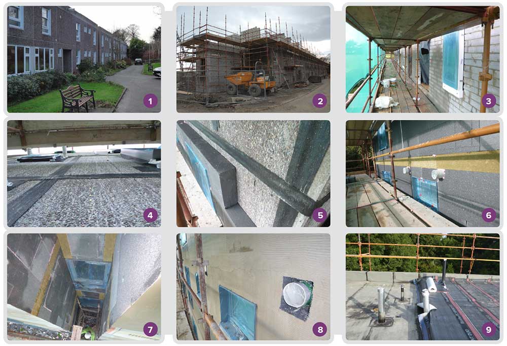 World class passive social housing Construction in progress