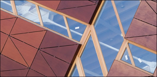 Child's play The glass, supplied by Austrian manufacturer Katzbeck, is double glazed, argon filled and features a whole unit u-value of 1.1