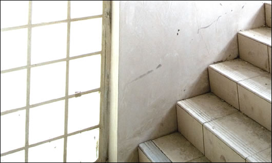 Reducing the need for Electrical Lighting 1 hour fire rated glass blocks bring natural light into the stairwells, thus reducing the need for electrical lighting