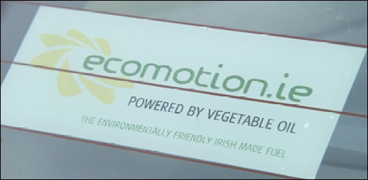 PPO Conversion The Newbridge transport fleet display the fact of their PPO conversion