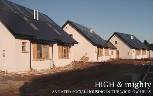 A3 rated social housing in the Wicklow hills A3 rated social housing in the Wicklow hills