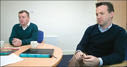 John and Niall Keenan of Keenan Timber Frame John and Niall Keenan of Keenan Timber Frame