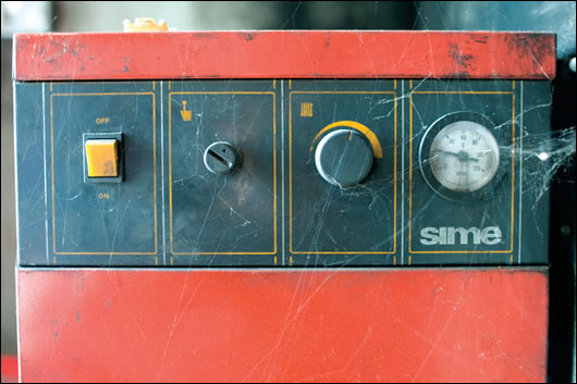 Margaret and Francis Murray's existing oil boiler Margaret and Francis Murray's existing oil boiler