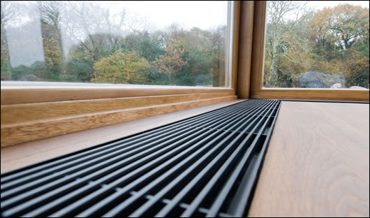 trench heaters were sited at the base of some windows trench heaters were sited at the base of some windows