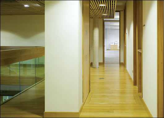 The 2,800 square metre building was completed in April and can hold up to 110 staff The 2,800 square metre building was completed in April and can hold up to 110 staff