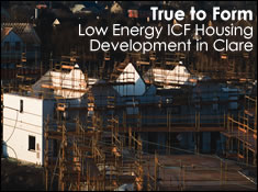 Low Energy ICF Housing Development in Clare Low Energy ICF